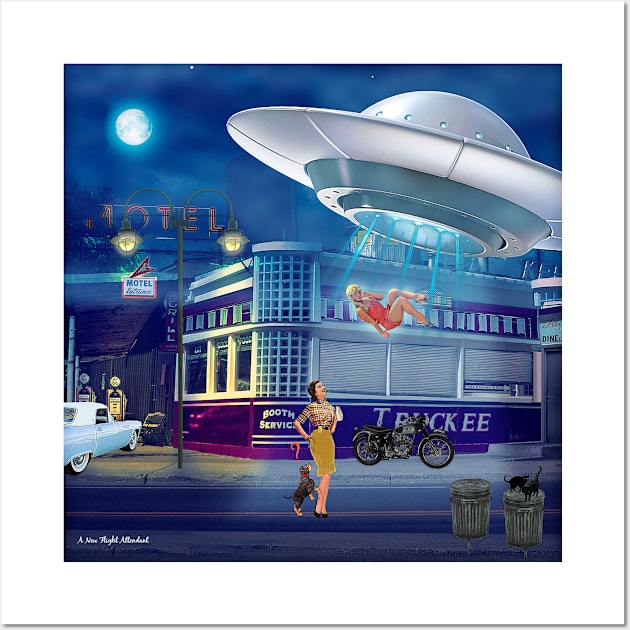 A New Flight Attendant Wall Art by PrivateVices